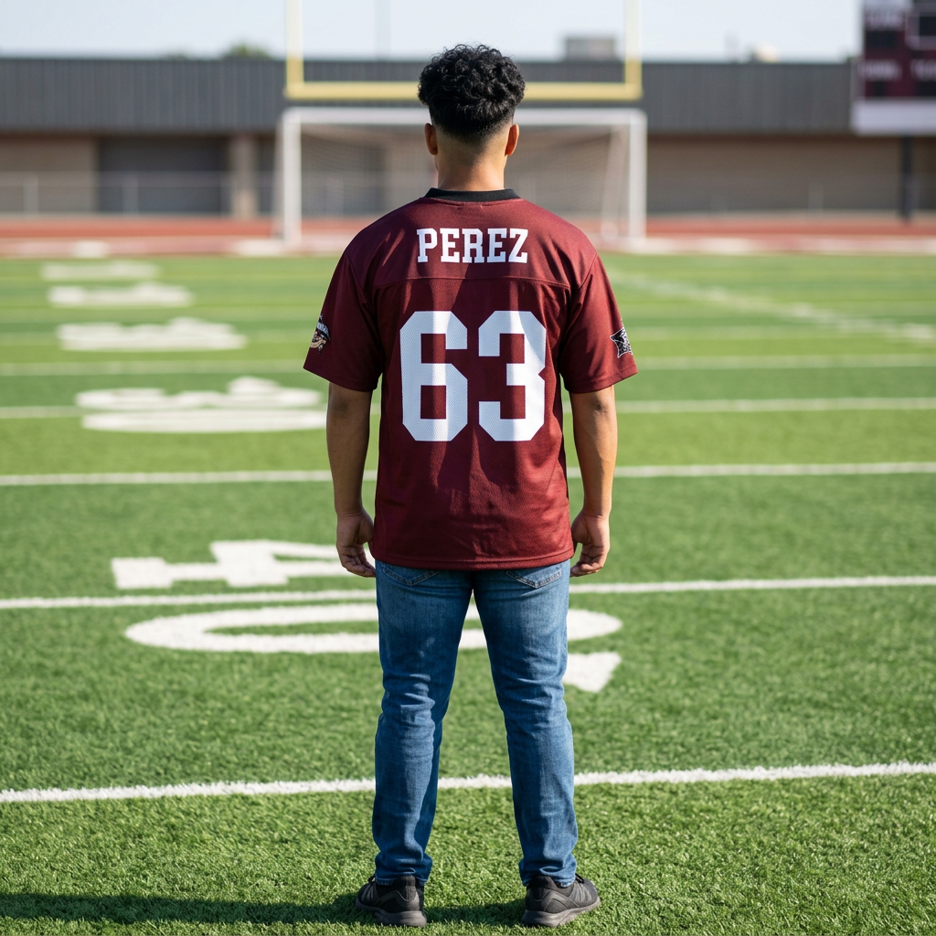 FOHI Steelers Personalized Football Jersey – Custom Number & Last Name