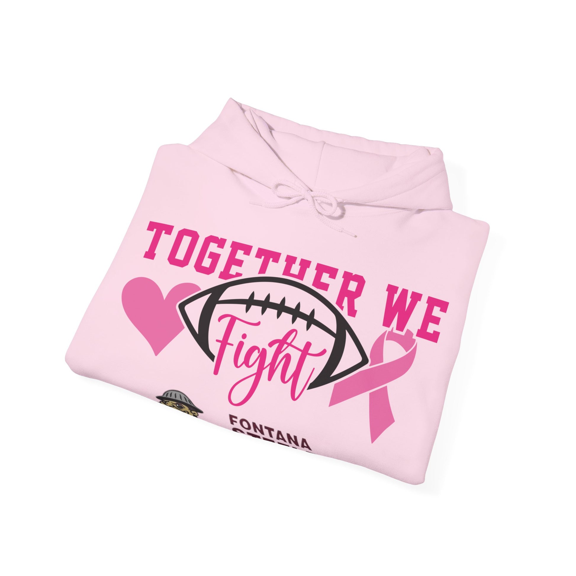 Fohi Together We Fight Hooded Sweatshirt - Cool Dog Teez LLC