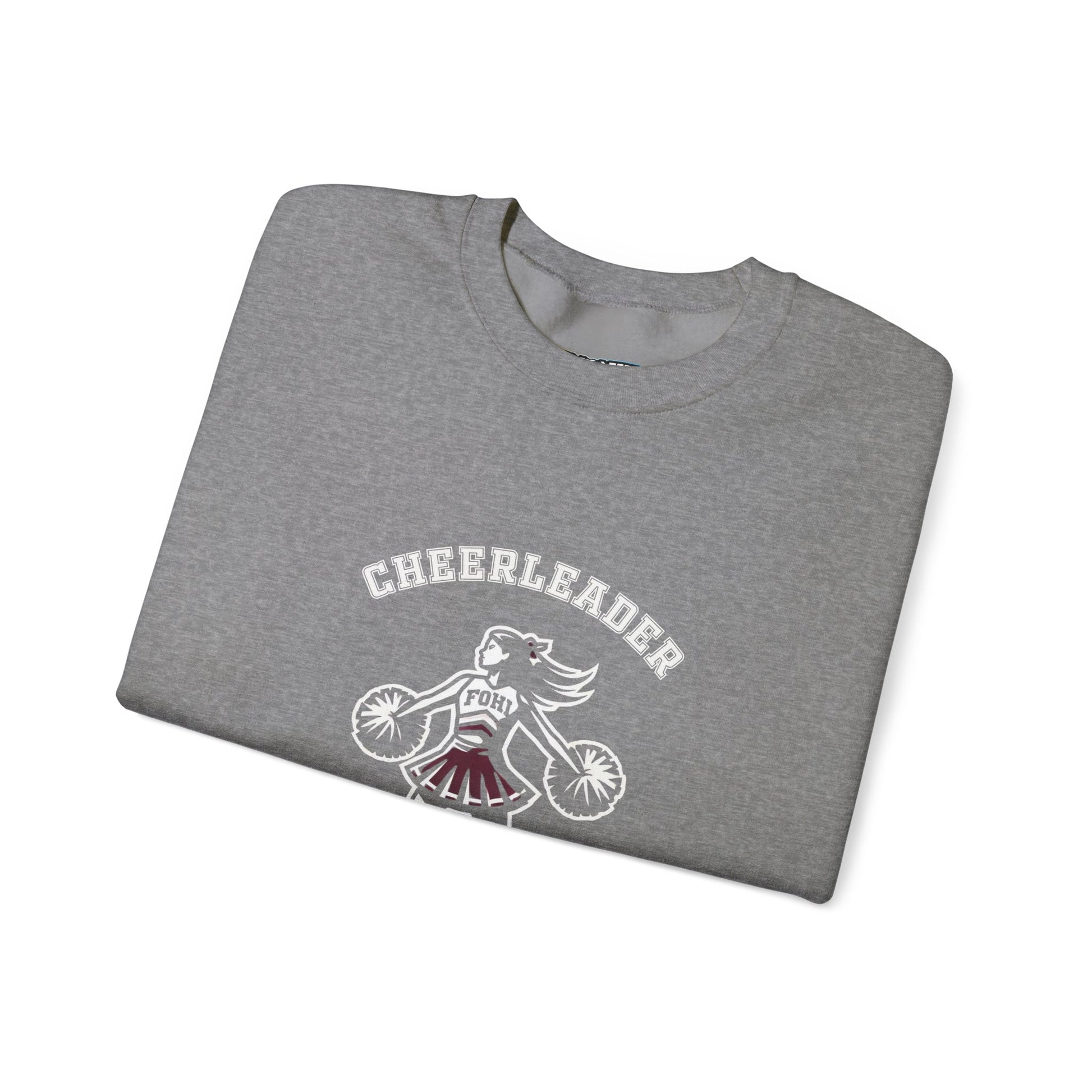 Fohi Cheer Heroes Crewneck Sweatshirt - Cool Dog Teez LLC