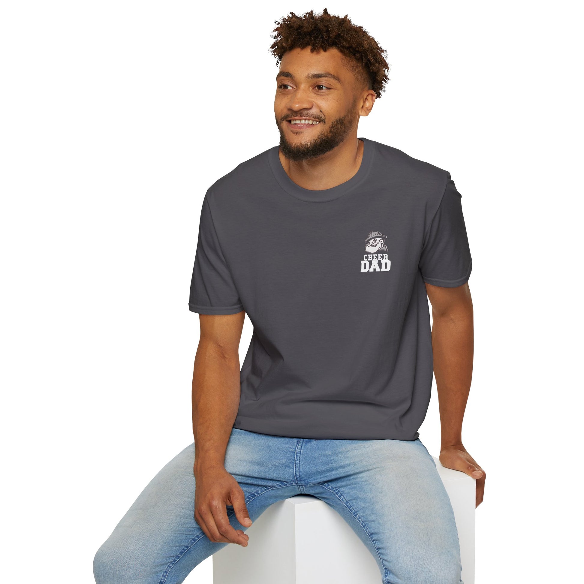 Fohi Cheer Dad Flag 2 T-Shirt - Cool Dog Teez LLC