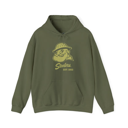 Steelers Military Support Hoodie — Military Green & Forest Green