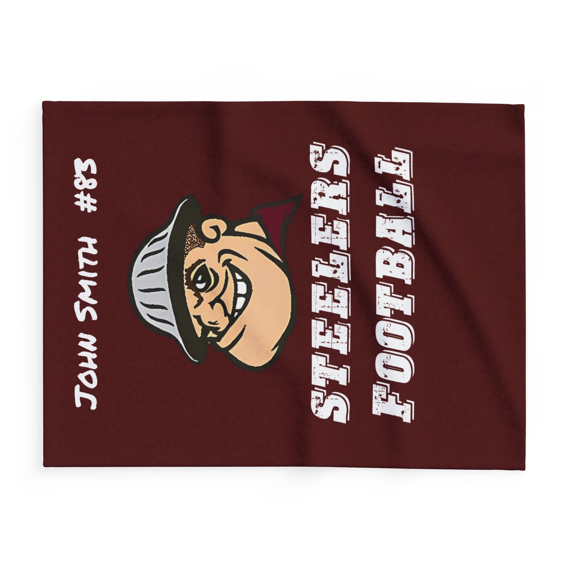 Personalized Steelers Fleece Blanket - Cool Dog Teez LLC