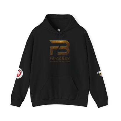 FercoBox – “Engineered for Greatness” Heavy Blend™ Hoodie - Cool Dog Teez LLC