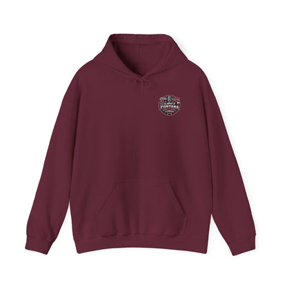 Voice of Fontana Hoodie — Vintage Radio Logo Sweatshirt