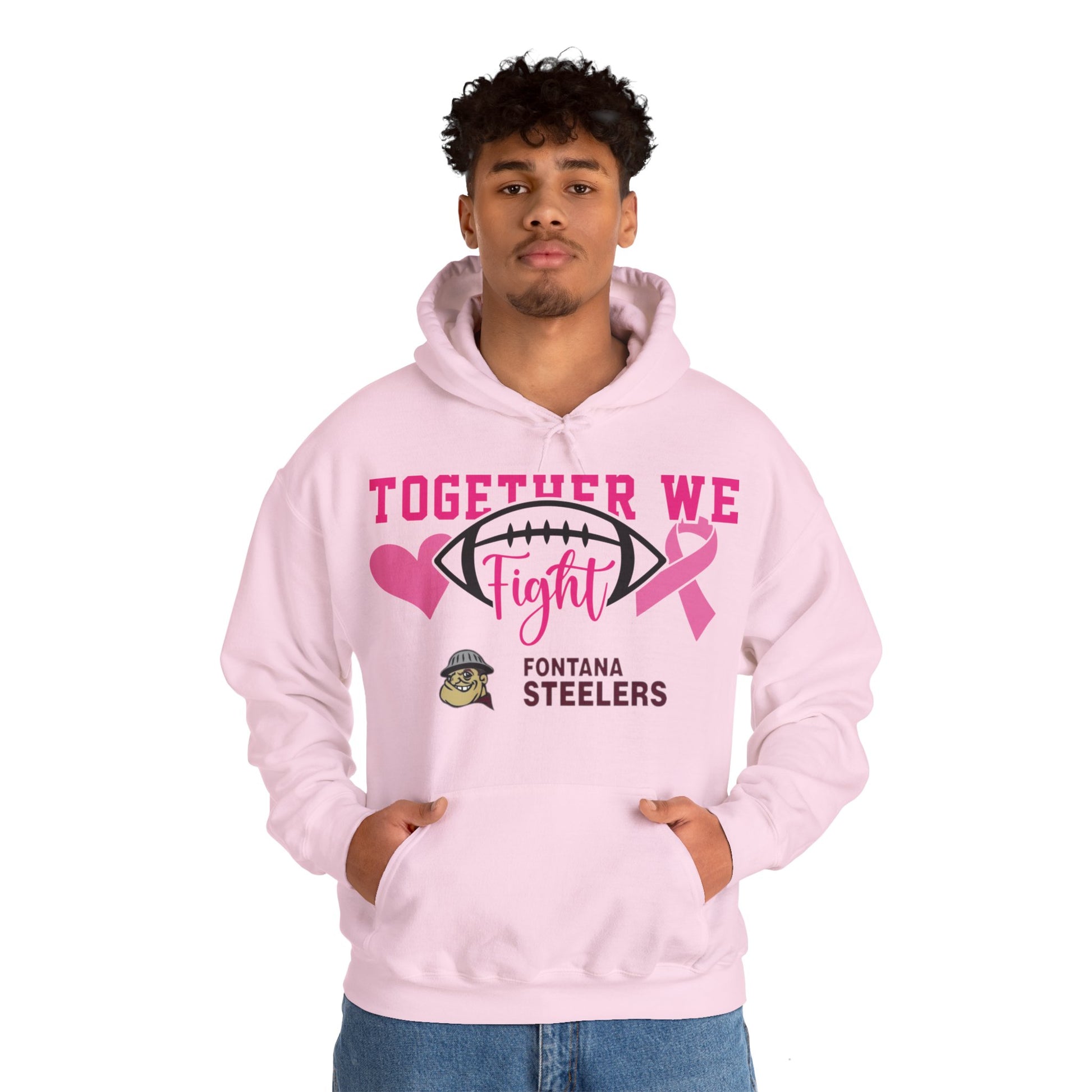 Fohi Together We Fight Hooded Sweatshirt - Cool Dog Teez LLC