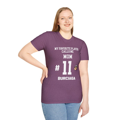 Personalized Football Family T-Shirt – Custom Mom Dad Grandma Player Number & Last Name Tee