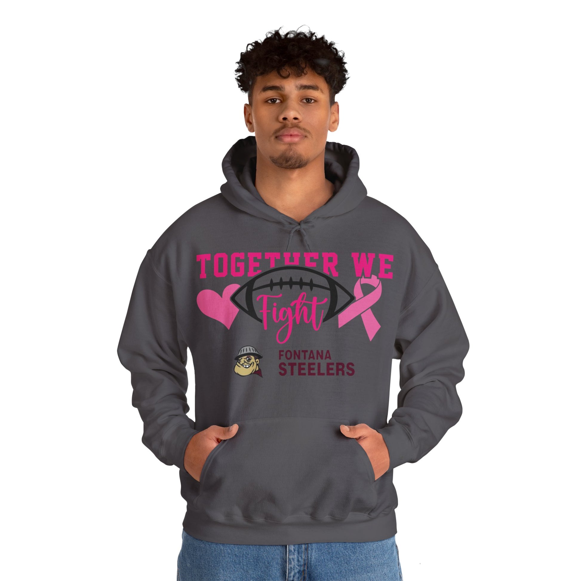 Fohi Together We Fight Hooded Sweatshirt - Cool Dog Teez LLC