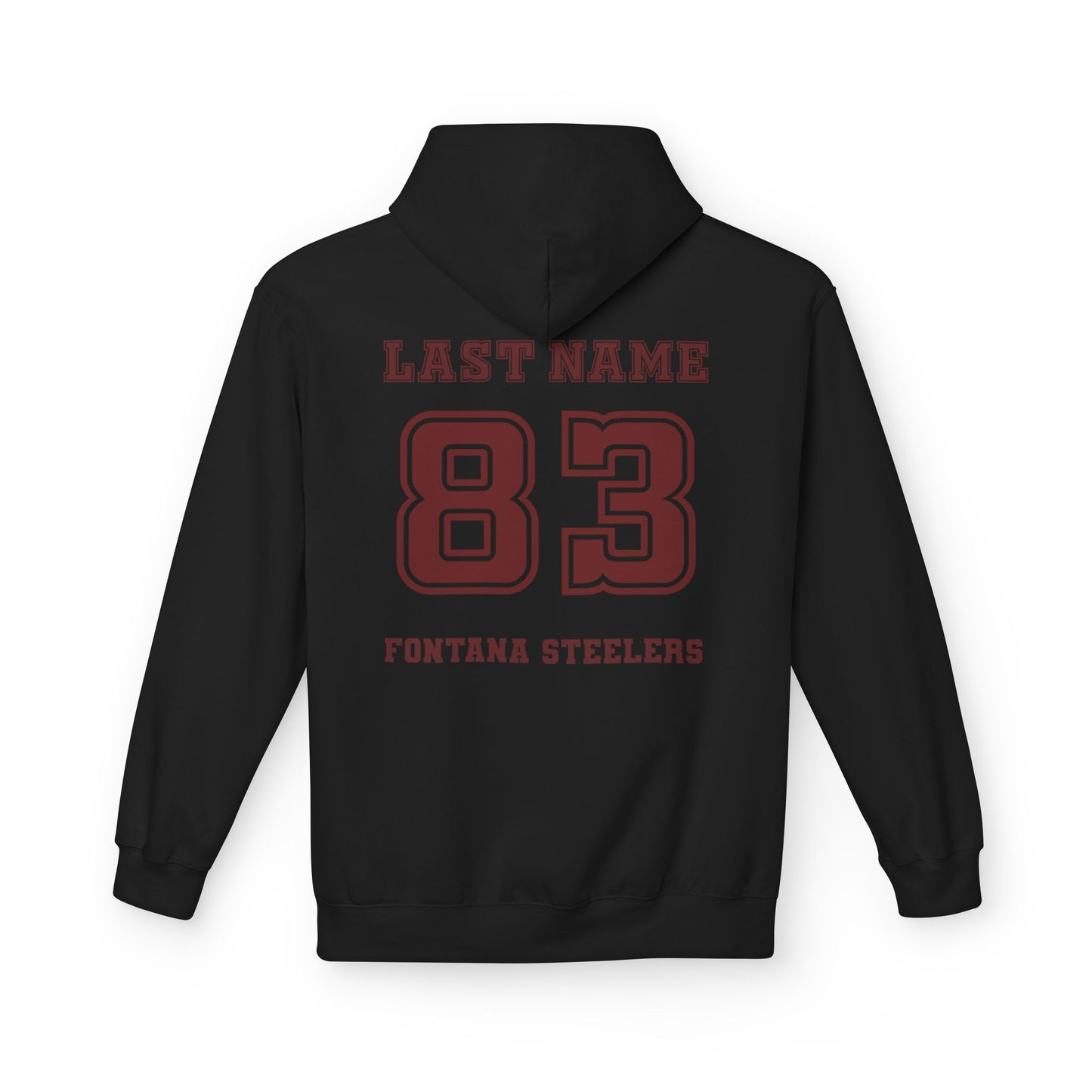 🏈 FONTANA FOOTBALL CUSTOM HOODIE – Built for Game Day - Cool Dog Teez LLC
