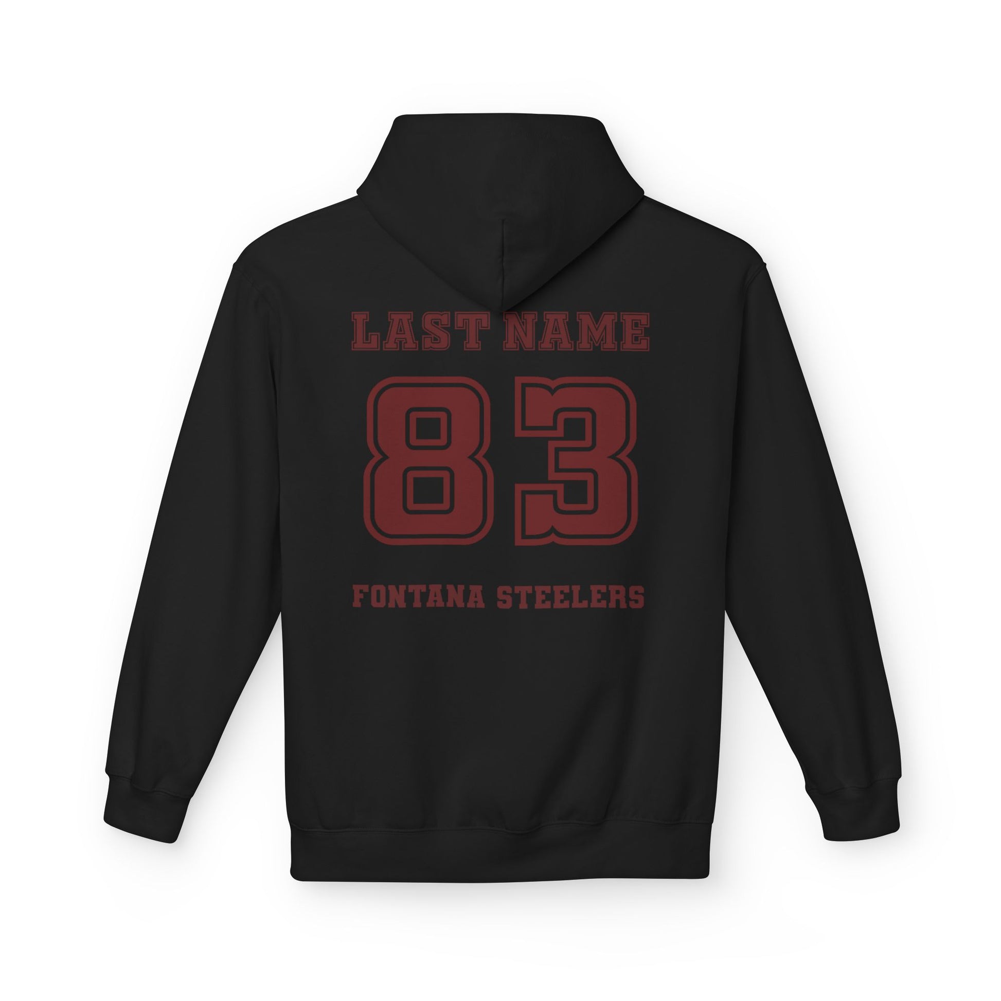 🏈 FONTANA FOOTBALL CUSTOM HOODIE – Built for Game Day - Cool Dog Teez LLC