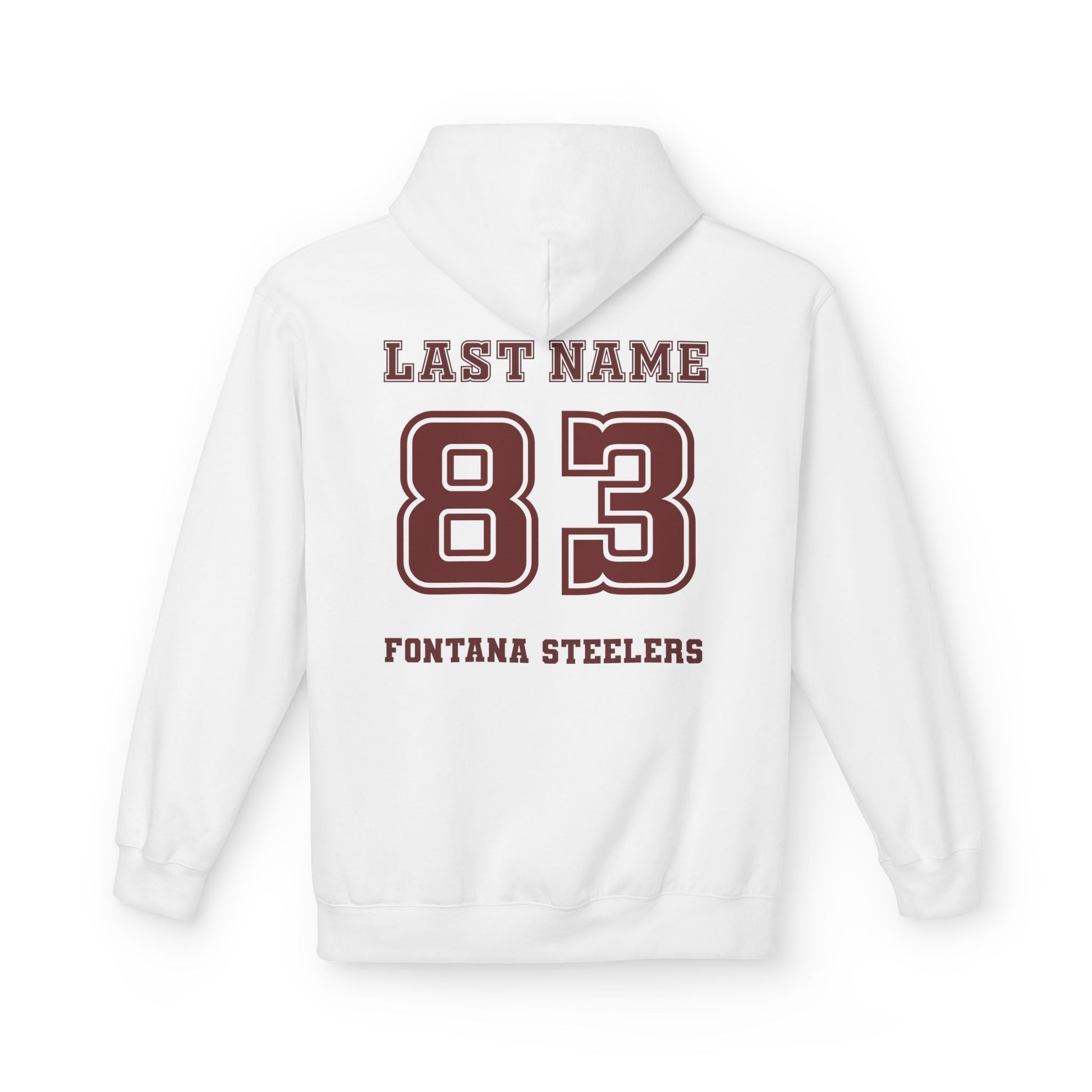 🏈 FONTANA FOOTBALL CUSTOM HOODIE – Built for Game Day - Cool Dog Teez LLC