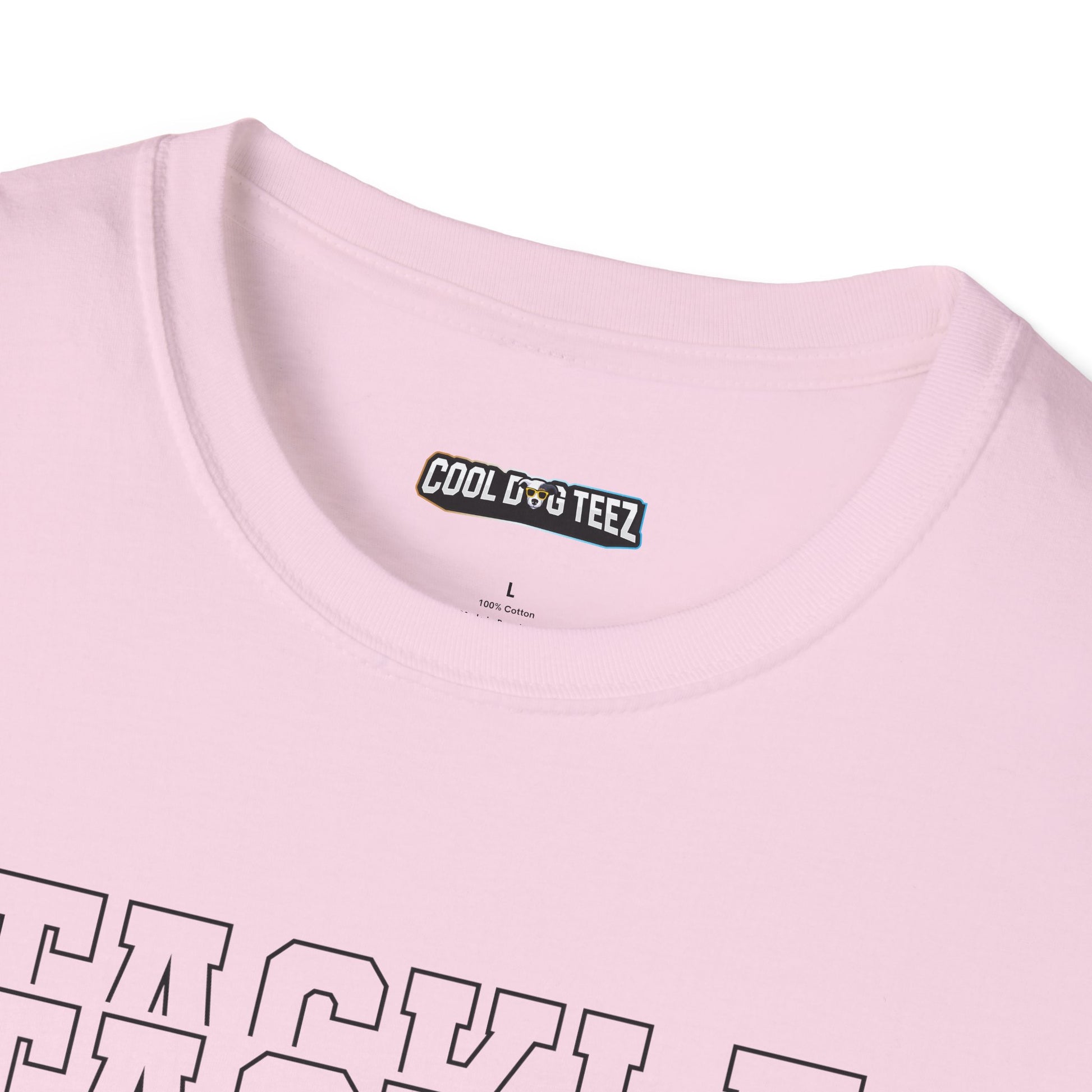 Fohi Tackle Cancer T-Shirt - Black Font - Cool Dog Teez LLC