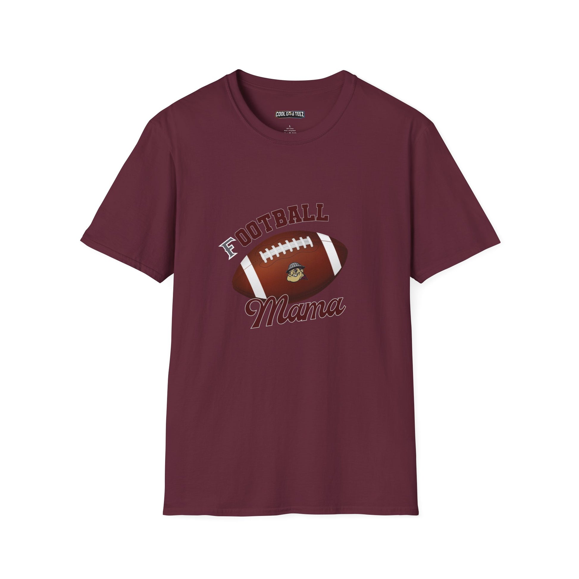Football Mama T-Shirt - Cool Dog Teez LLC