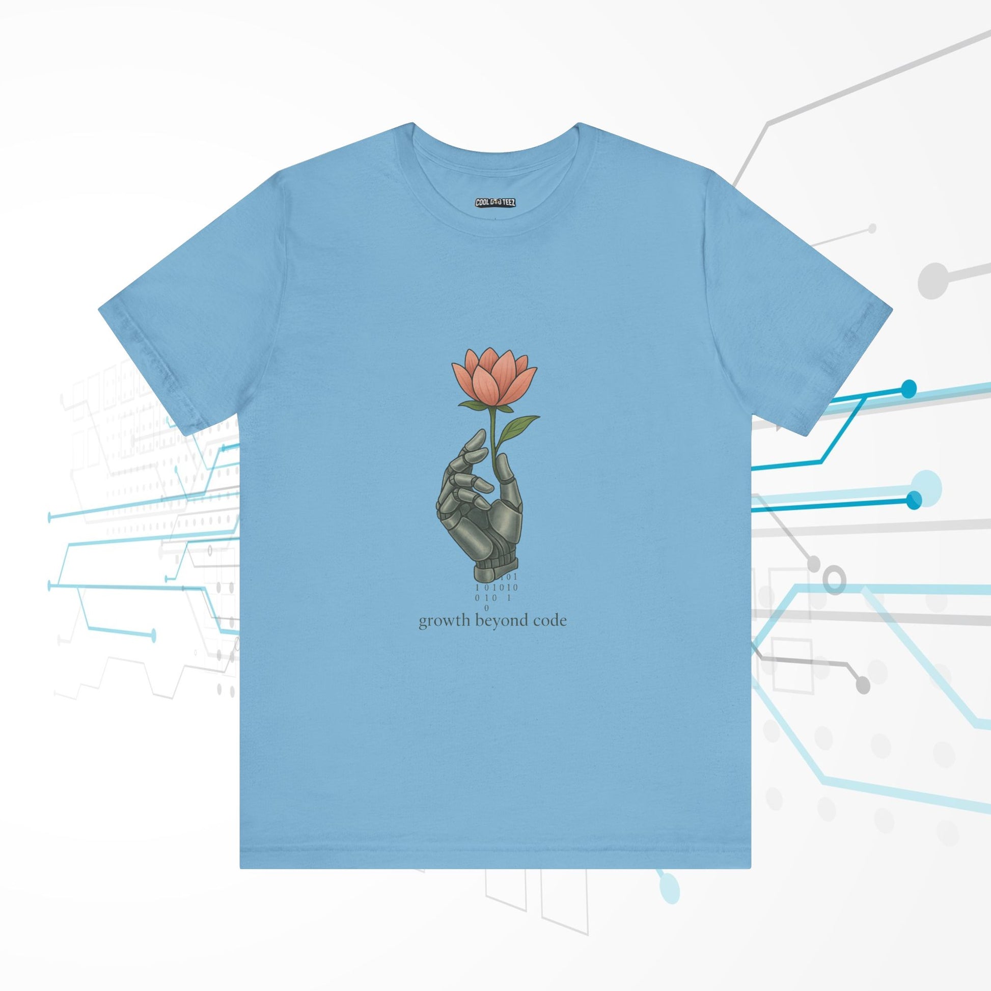 Tech Bloom | Growth Beyond Code Tee - Cool Dog Teez LLC