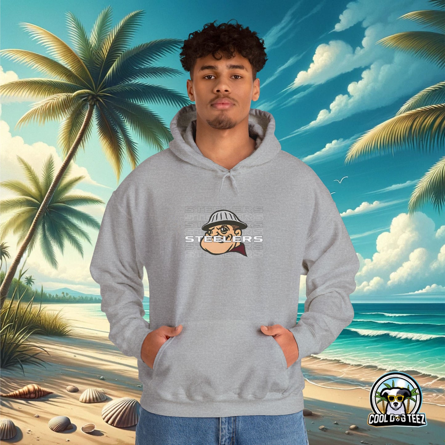 Steelers Hooded Sweatshirt - Cool Dog Teez LLC