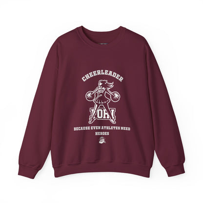 Fohi Cheer Heroes Crewneck Sweatshirt - Cool Dog Teez LLC