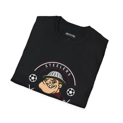 Steelers Soccer Club Vintage Tee – Unisex Softstyle T-Shirt - Cool Dog Teez LLC