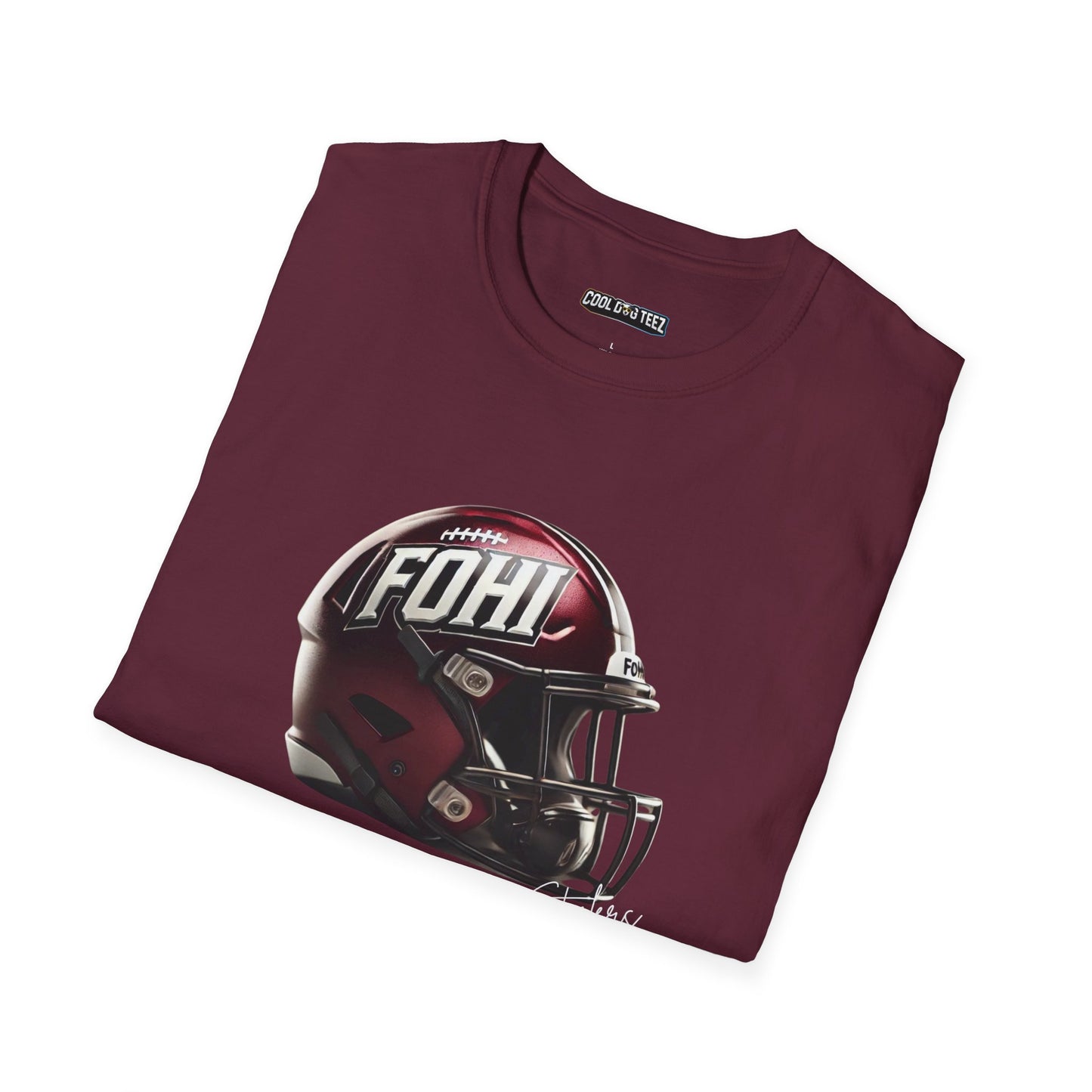 FoHi Steelers Football T-Shirt – Classic Helmet Design - Cool Dog Teez LLC