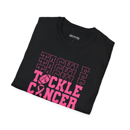 Fohi Tackle Cancer T-Shirt - Pink Font - Cool Dog Teez LLC