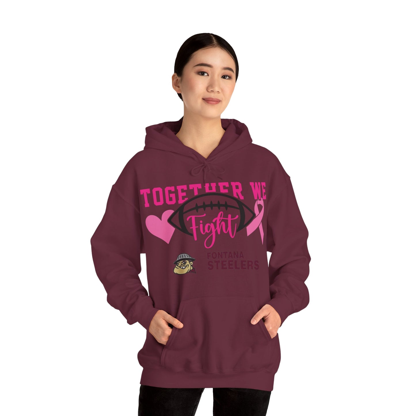 Fohi “Together We Fight” Hooded Sweatshirt - Cool Dog Teez LLC