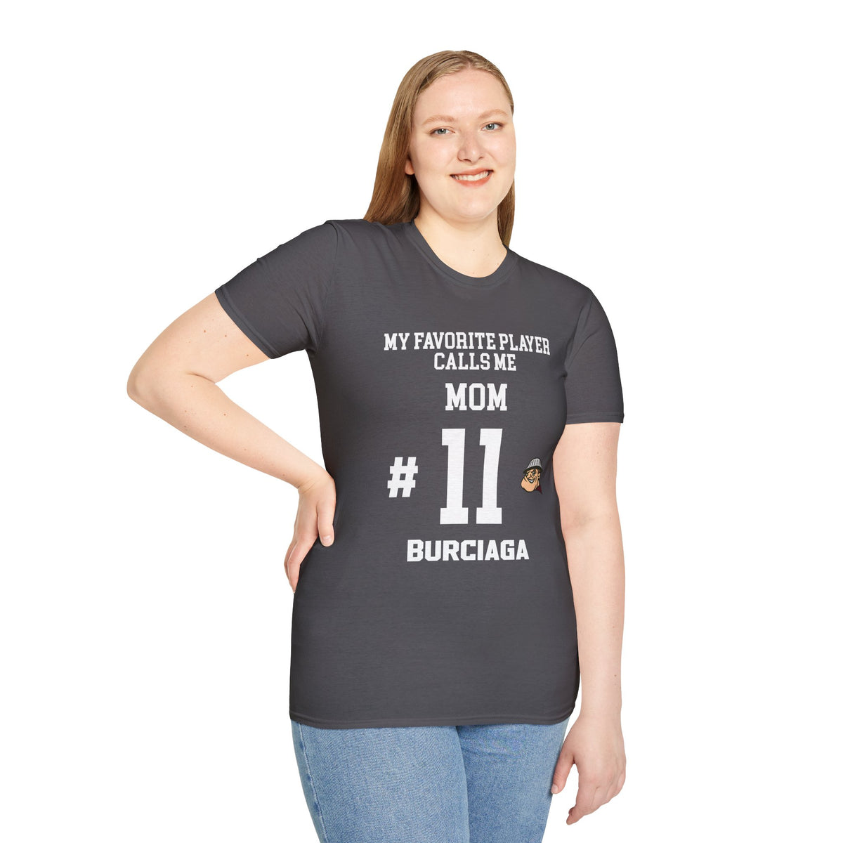 Personalized Football Family T-Shirt – Custom Mom Dad Grandma Player Number & Last Name Tee