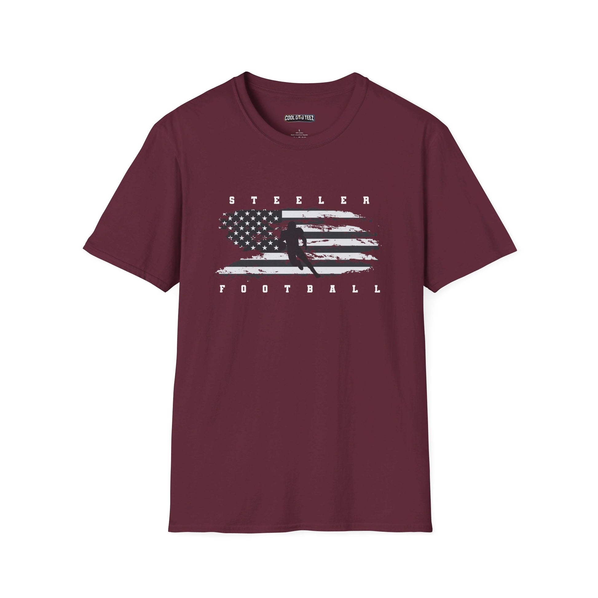 FoHi Steeler Football T-Shirt - Cool Dog Teez LLC
