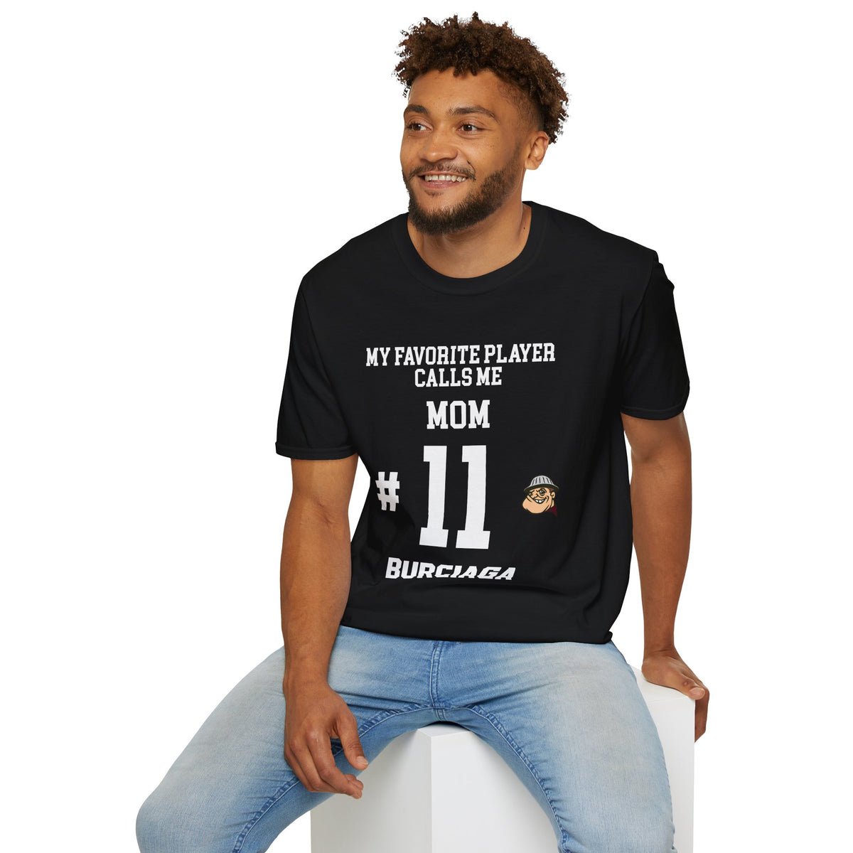 Personalized Football Family T-Shirt – Custom Mom Dad Grandma Player Number & Last Name Tee