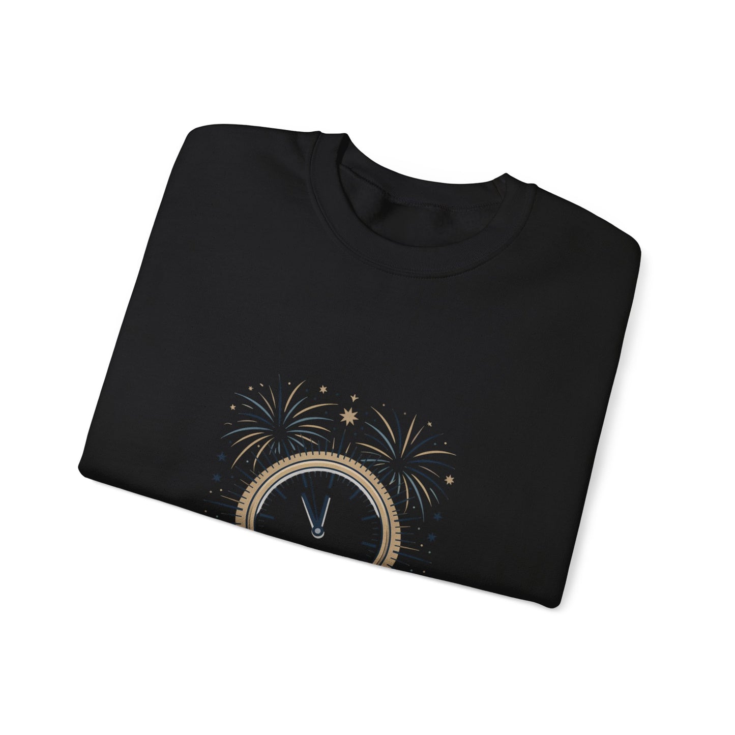 Cheers to New Beginnings Crewneck Sweatshirt | 2026 goals, new year motivation - Cool Dog Teez LLC