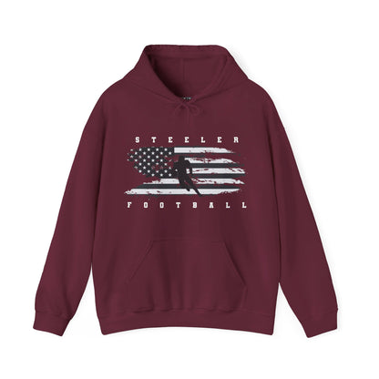 FoHi Steelers Football Hooded Sweatshirt - Cool Dog Teez LLC