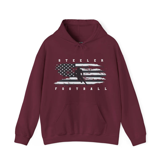 FoHi Steelers Football Hooded Sweatshirt - Cool Dog Teez LLC