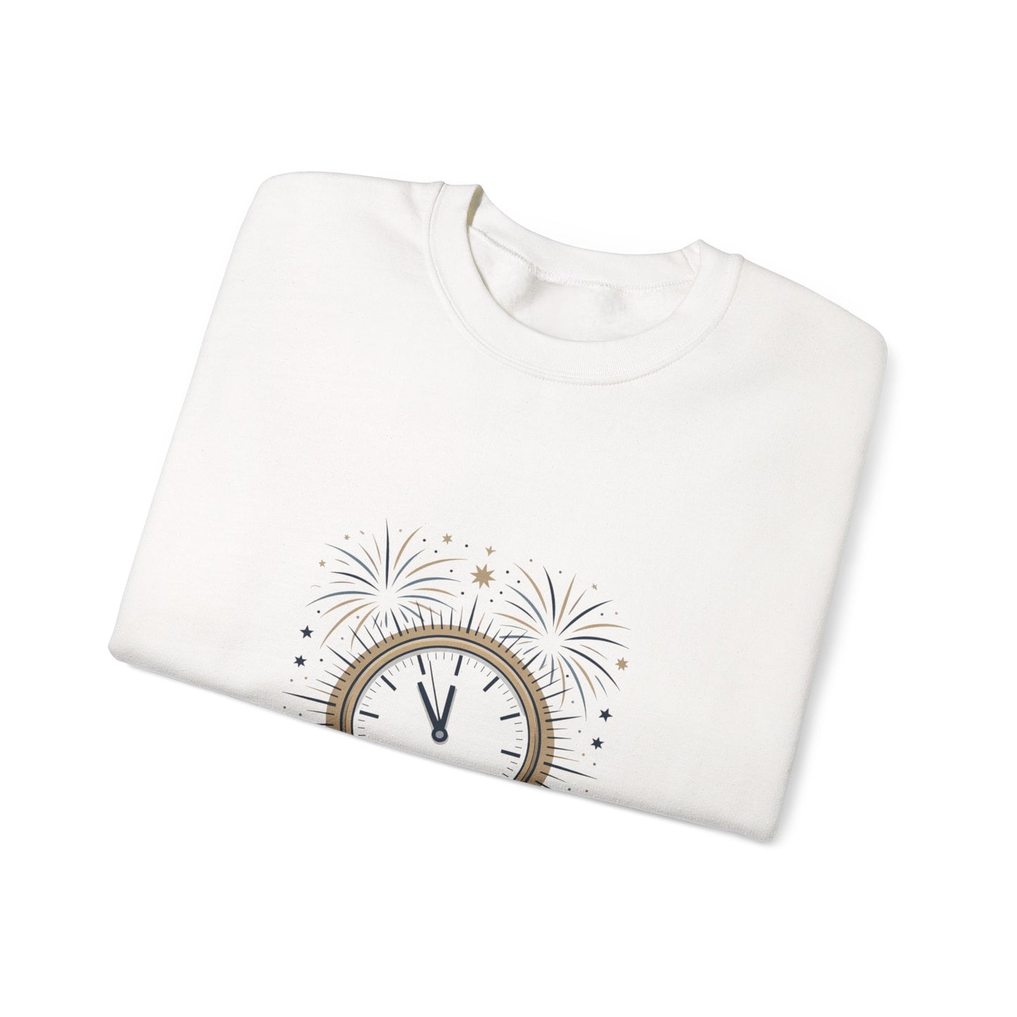 Cheers to New Beginnings Crewneck Sweatshirt | 2026 goals, new year motivation - Cool Dog Teez LLC