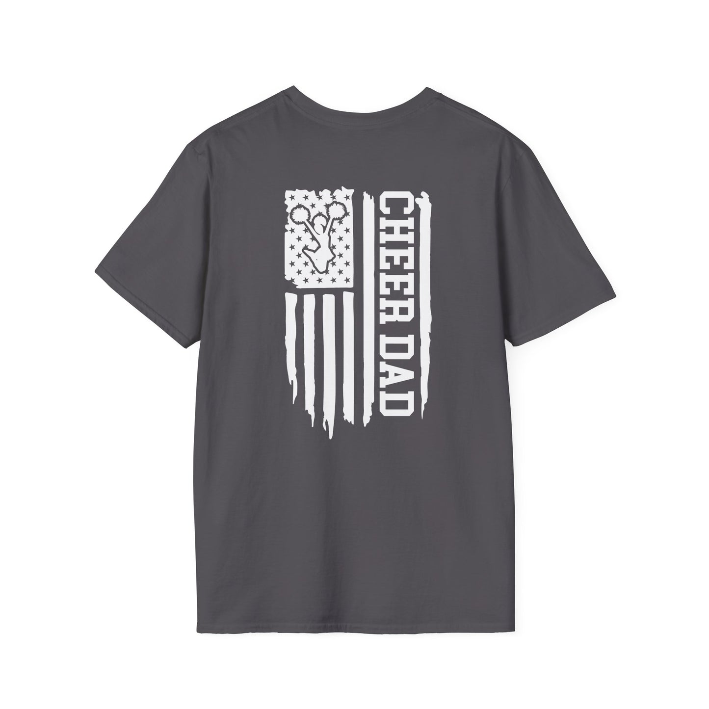 Fohi Cheer Dad Flag 2 T-Shirt - Cool Dog Teez LLC