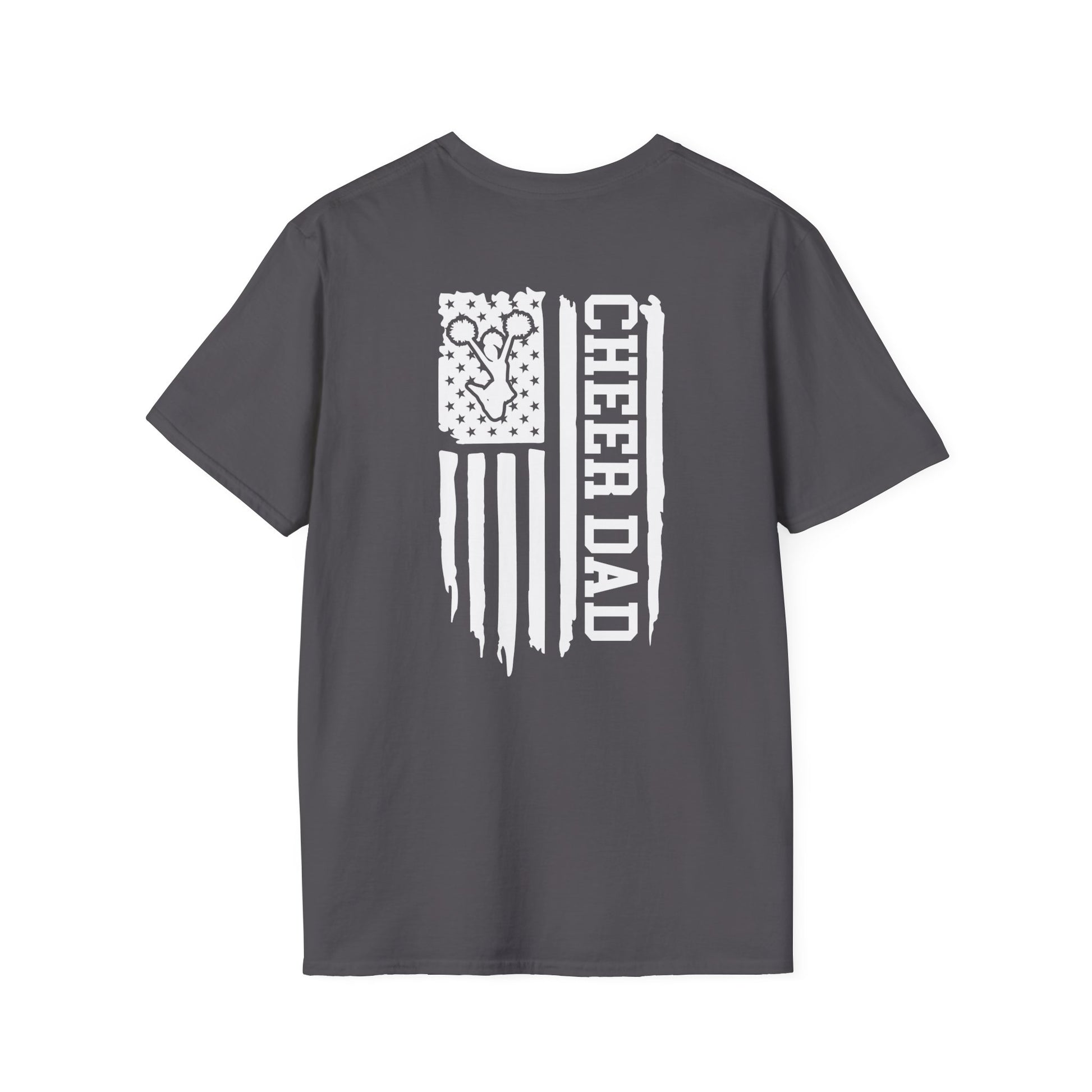 Fohi Cheer Dad Flag 2 T-Shirt - Cool Dog Teez LLC