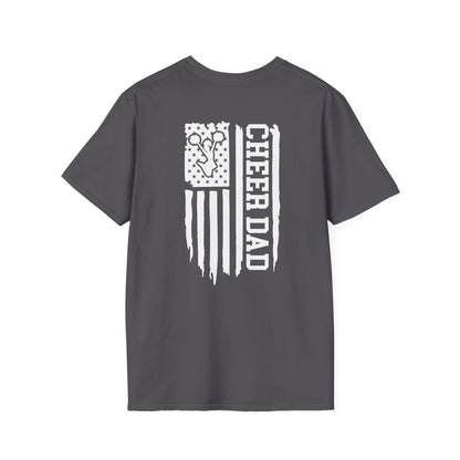 Fohi Cheer Dad Flag 2 T-Shirt - Cool Dog Teez LLC