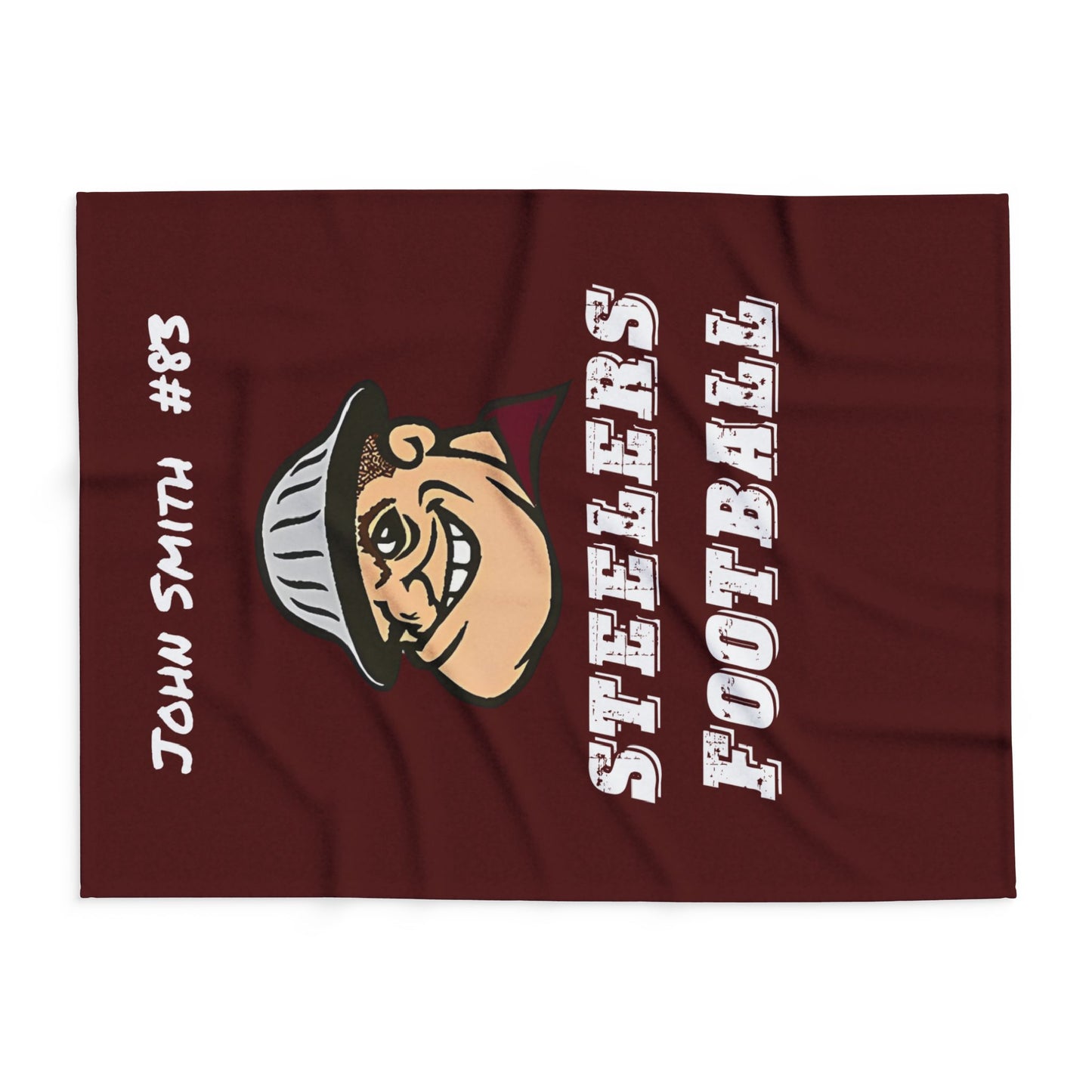 Personalized Steelers Fleece Blanket - Cool Dog Teez LLC