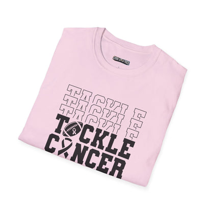 Fohi Tackle Cancer T-Shirt - Black Font - Cool Dog Teez LLC