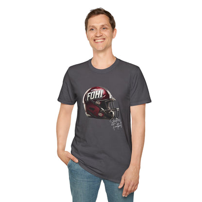FoHi Steelers Football T-Shirt – Classic Helmet Design - Cool Dog Teez LLC