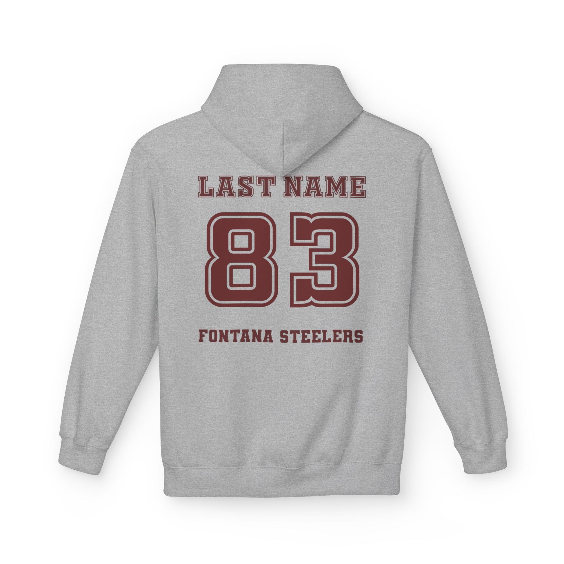🏈 FONTANA FOOTBALL CUSTOM HOODIE – Built for Game Day - Cool Dog Teez LLC