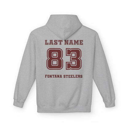 🏈 FONTANA FOOTBALL CUSTOM HOODIE – Built for Game Day - Cool Dog Teez LLC