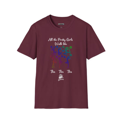 Fohi Cheer Pretty Girls T-Shirt - Cool Dog Teez LLC