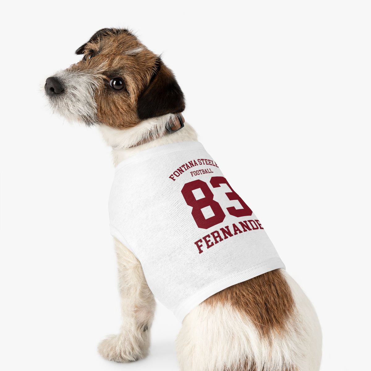 FOHI Steelers Personalized Dog Sports Tank – Custom Sport, First Name & Last Name - Cool Dog Teez LLC