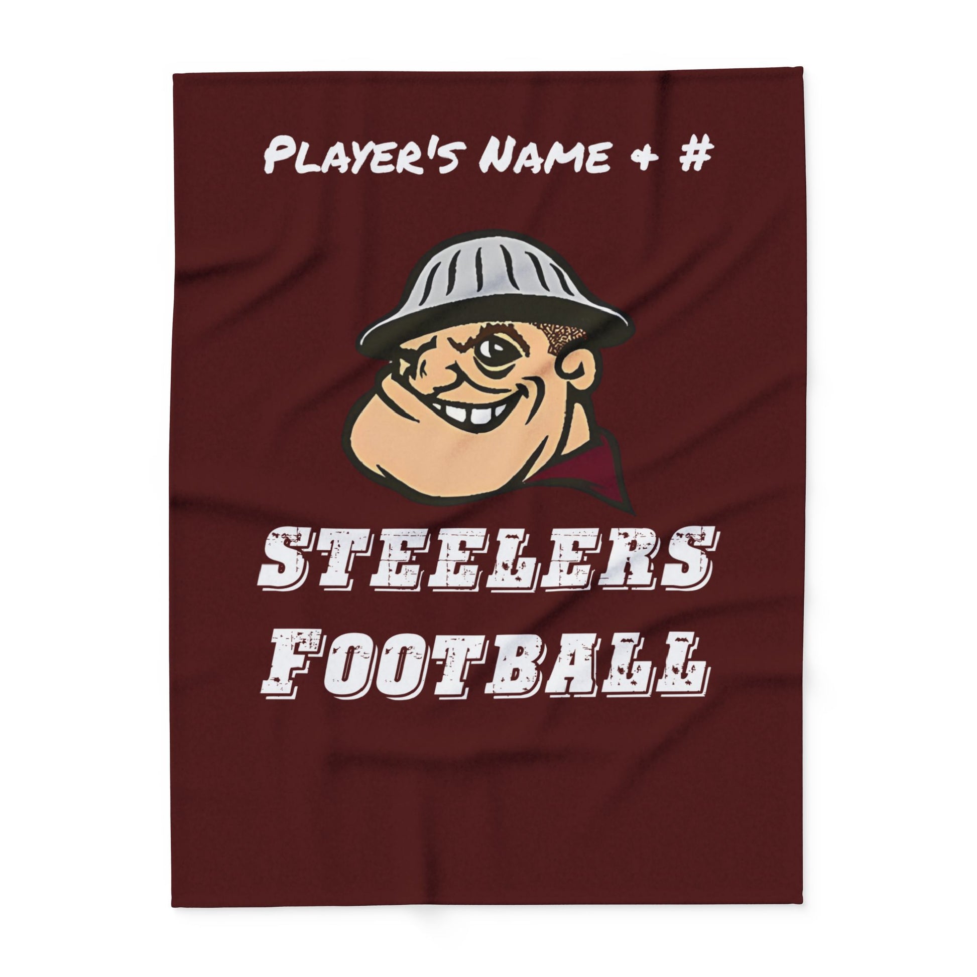 Personalized Steelers Fleece Blanket - Cool Dog Teez LLC