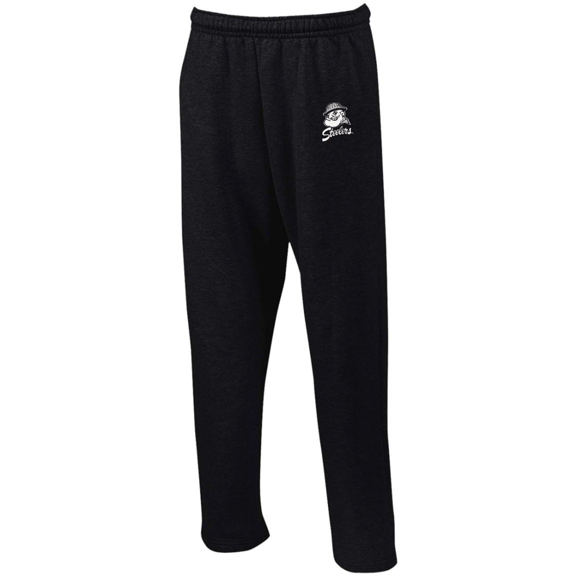 FoHi Open Bottom Sweatpants with Pockets - Cool Dog Teez LLC