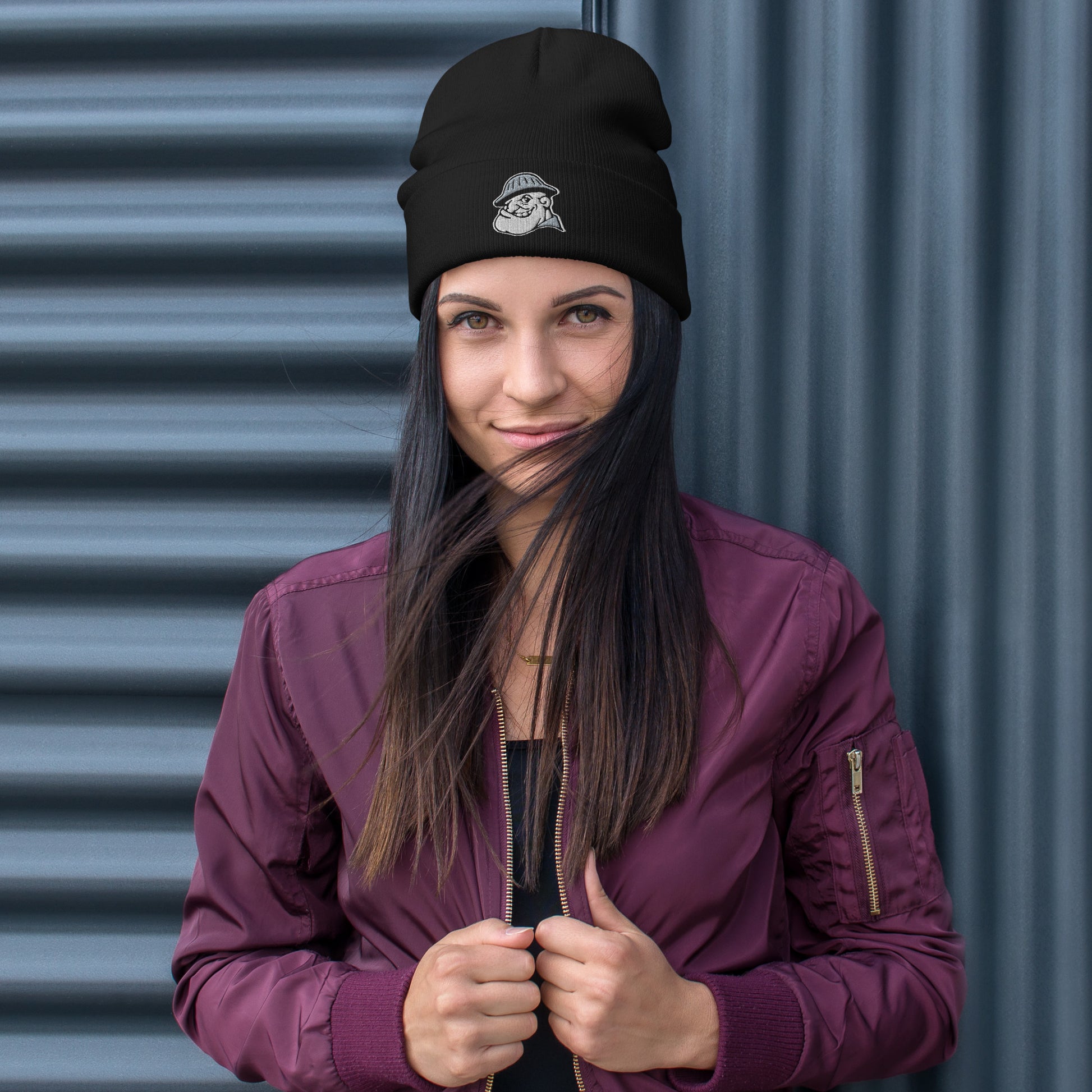 FoHi Embroidered Beanie - Cool Dog Teez LLC