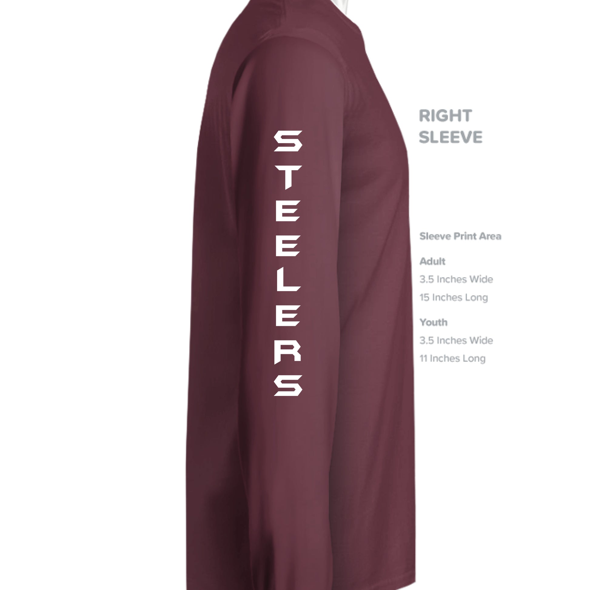 Maroon - SLEEVE_RIGHT